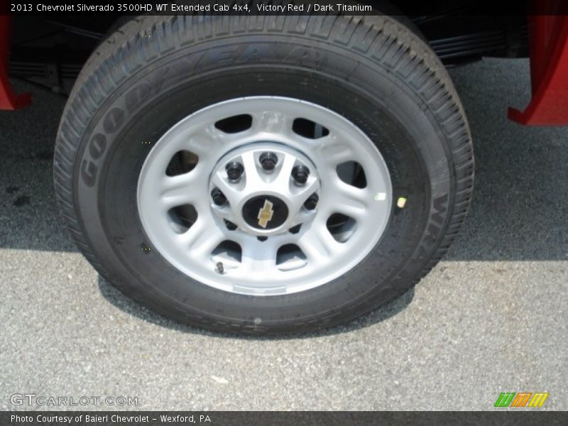  2013 Silverado 3500HD WT Extended Cab 4x4 Wheel