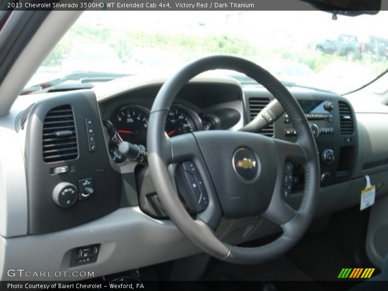  2013 Silverado 3500HD WT Extended Cab 4x4 Steering Wheel