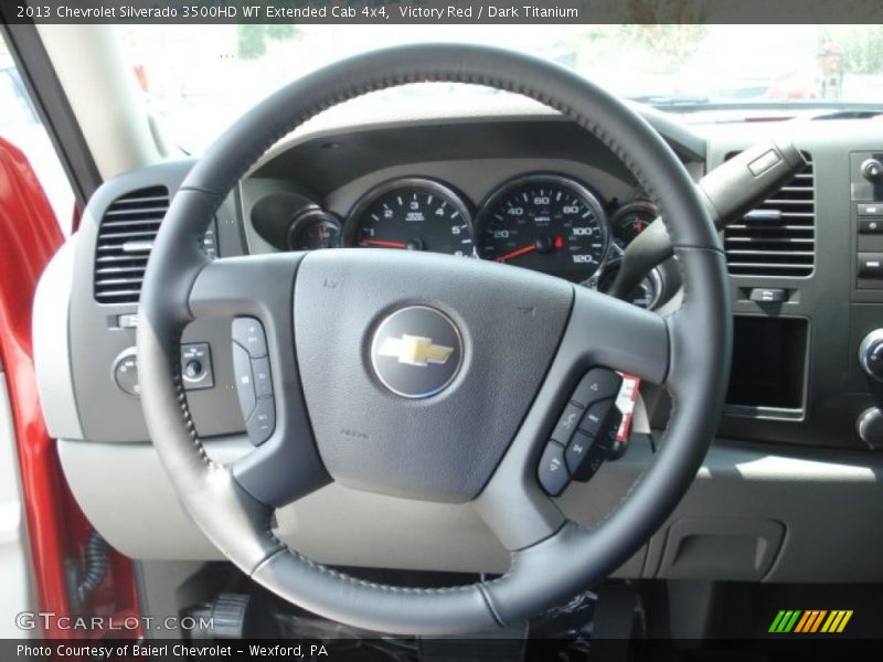  2013 Silverado 3500HD WT Extended Cab 4x4 Steering Wheel