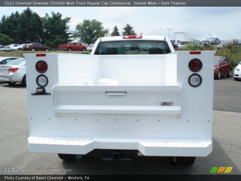 Summit White / Dark Titanium 2012 Chevrolet Silverado 2500HD Work Truck Regular Cab Commercial