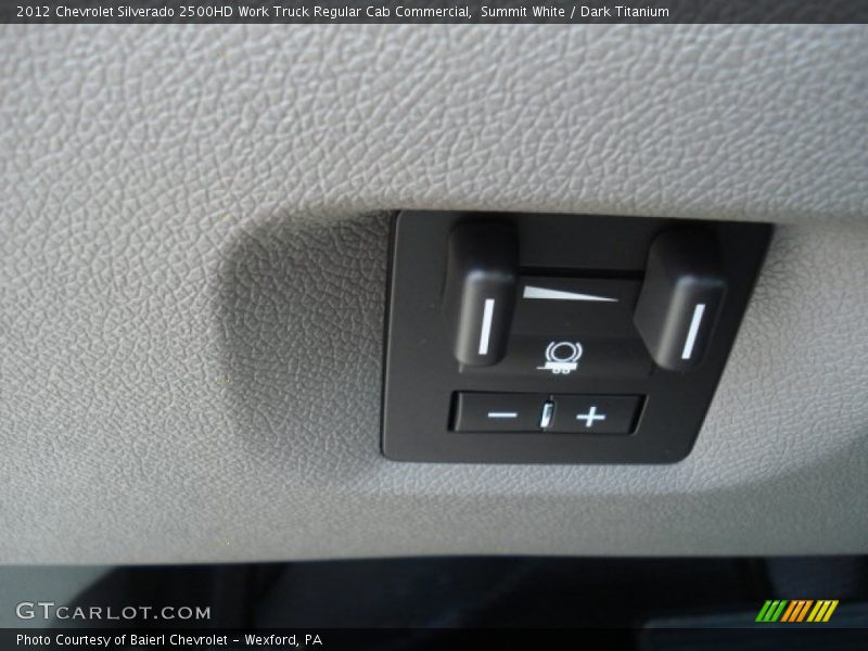 Summit White / Dark Titanium 2012 Chevrolet Silverado 2500HD Work Truck Regular Cab Commercial
