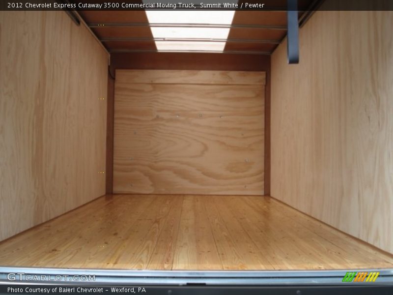Summit White / Pewter 2012 Chevrolet Express Cutaway 3500 Commercial Moving Truck