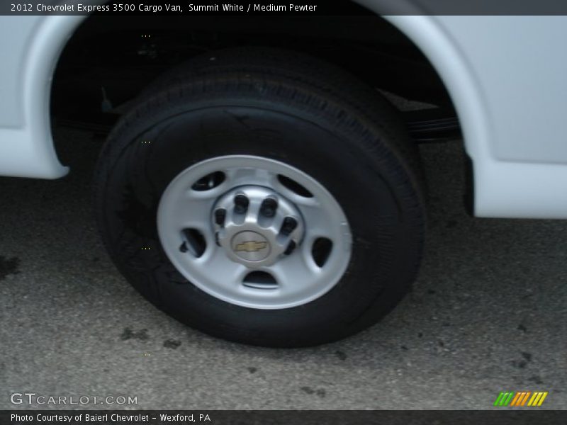 Summit White / Medium Pewter 2012 Chevrolet Express 3500 Cargo Van