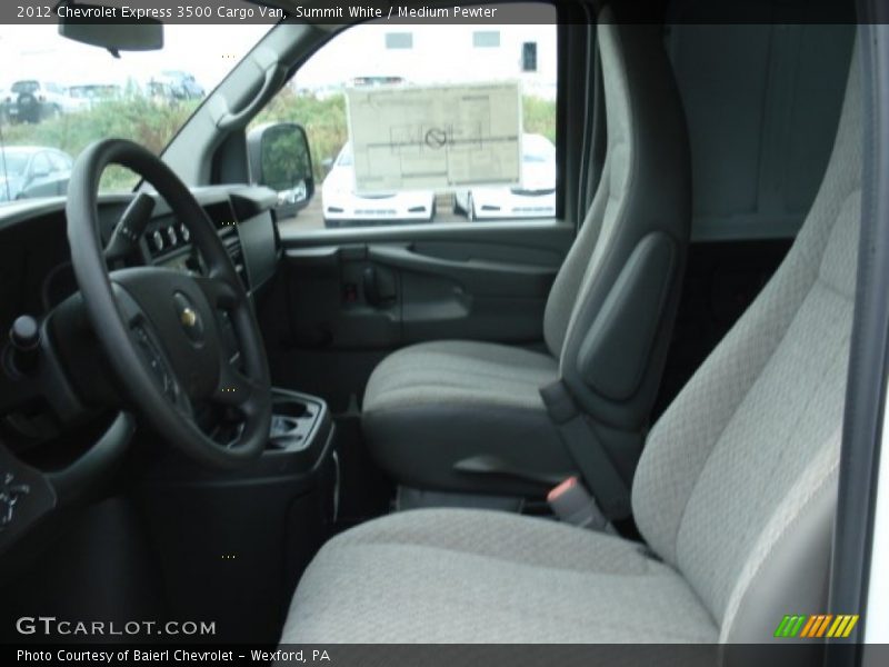 Summit White / Medium Pewter 2012 Chevrolet Express 3500 Cargo Van