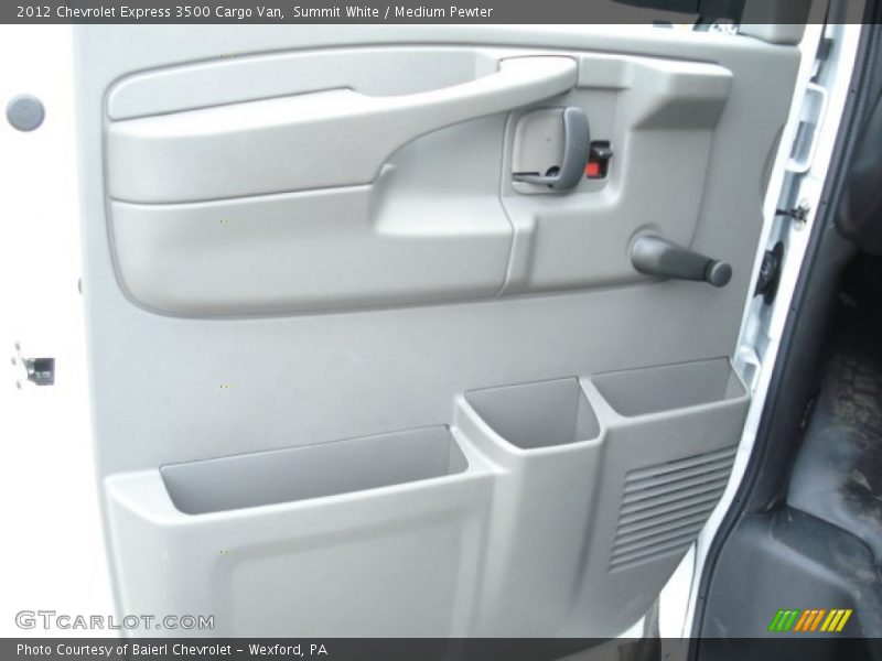 Summit White / Medium Pewter 2012 Chevrolet Express 3500 Cargo Van