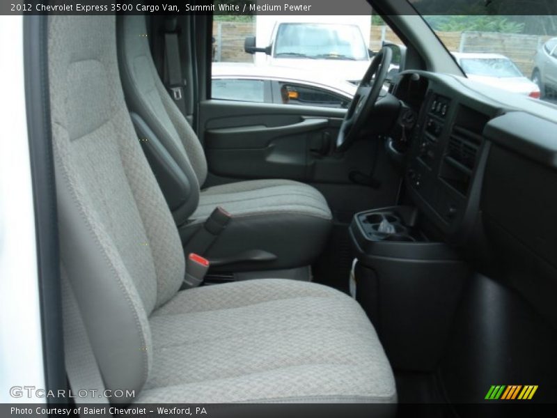 Summit White / Medium Pewter 2012 Chevrolet Express 3500 Cargo Van