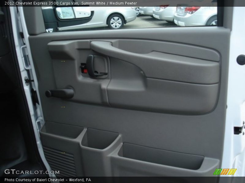 Summit White / Medium Pewter 2012 Chevrolet Express 3500 Cargo Van