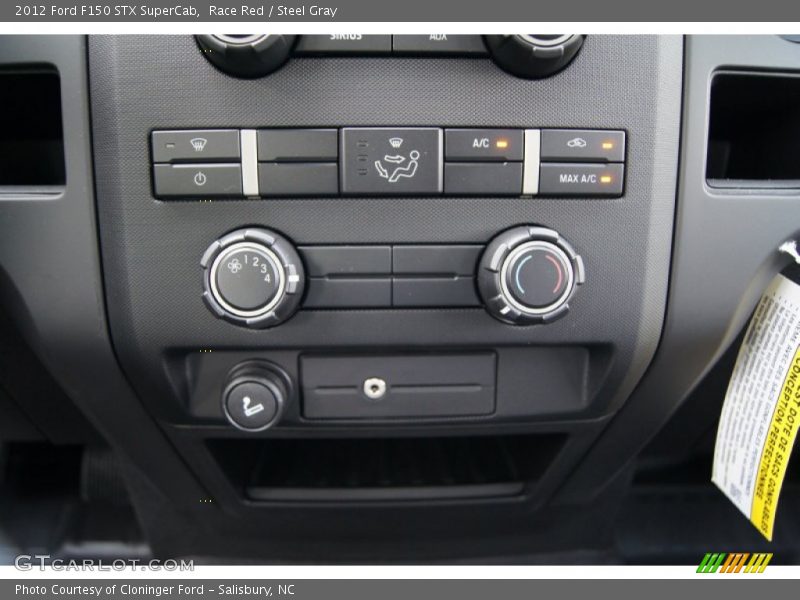 Race Red / Steel Gray 2012 Ford F150 STX SuperCab