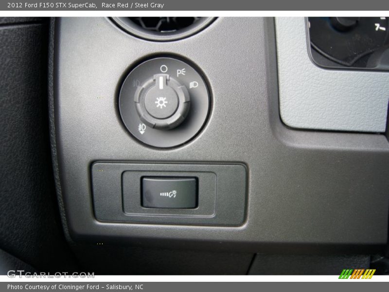 Race Red / Steel Gray 2012 Ford F150 STX SuperCab