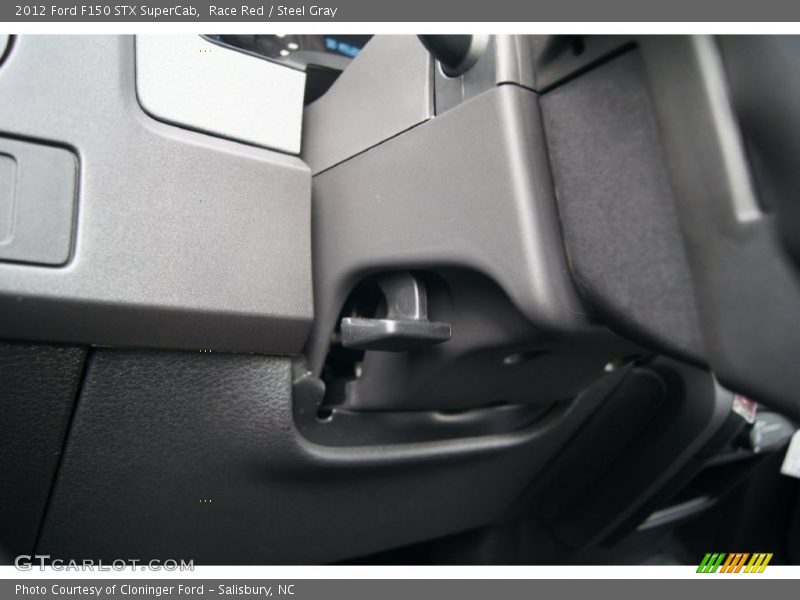 Race Red / Steel Gray 2012 Ford F150 STX SuperCab