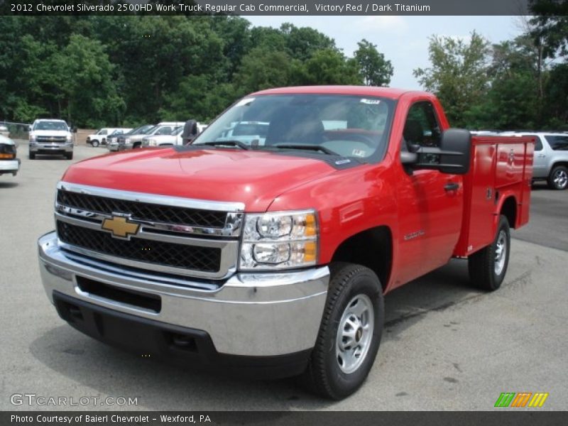 Front 3/4 View of 2012 Silverado 2500HD Work Truck Regular Cab Commercial