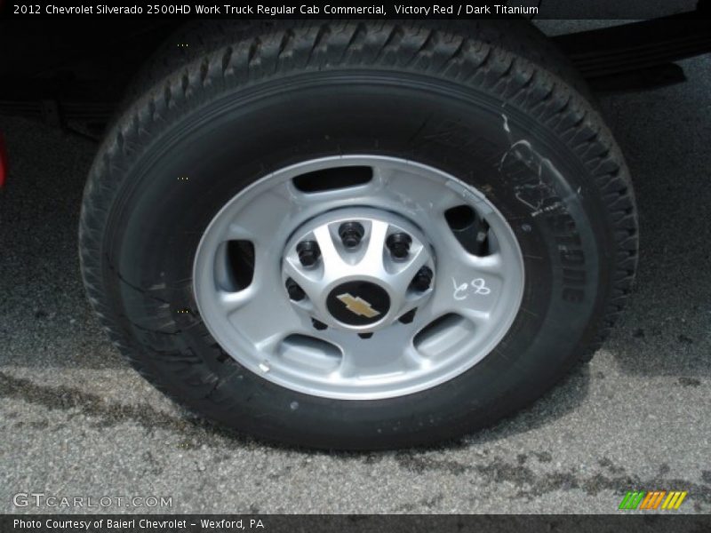  2012 Silverado 2500HD Work Truck Regular Cab Commercial Wheel