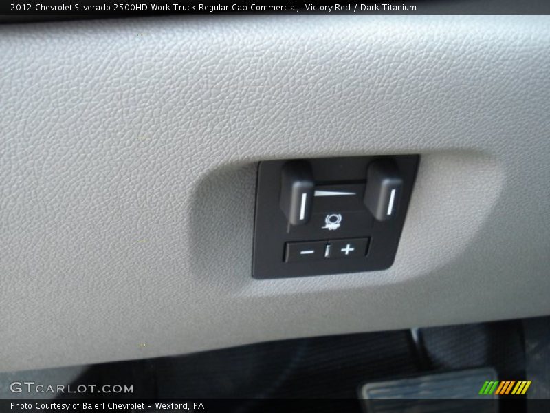 Victory Red / Dark Titanium 2012 Chevrolet Silverado 2500HD Work Truck Regular Cab Commercial