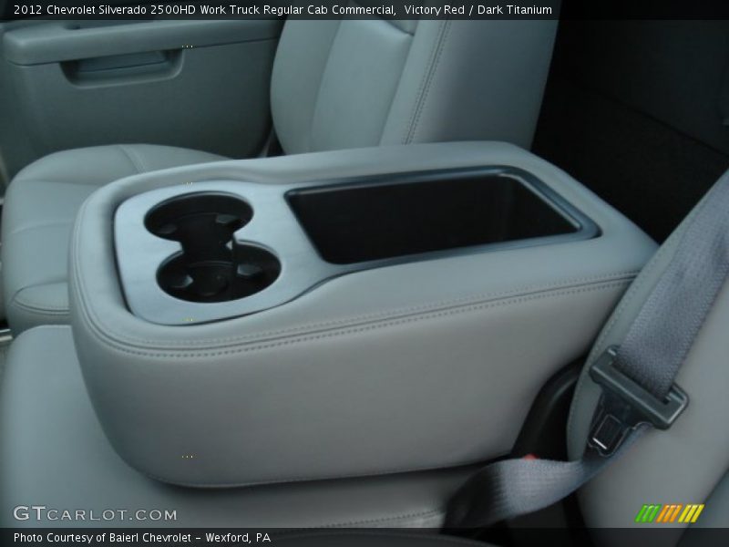 Victory Red / Dark Titanium 2012 Chevrolet Silverado 2500HD Work Truck Regular Cab Commercial