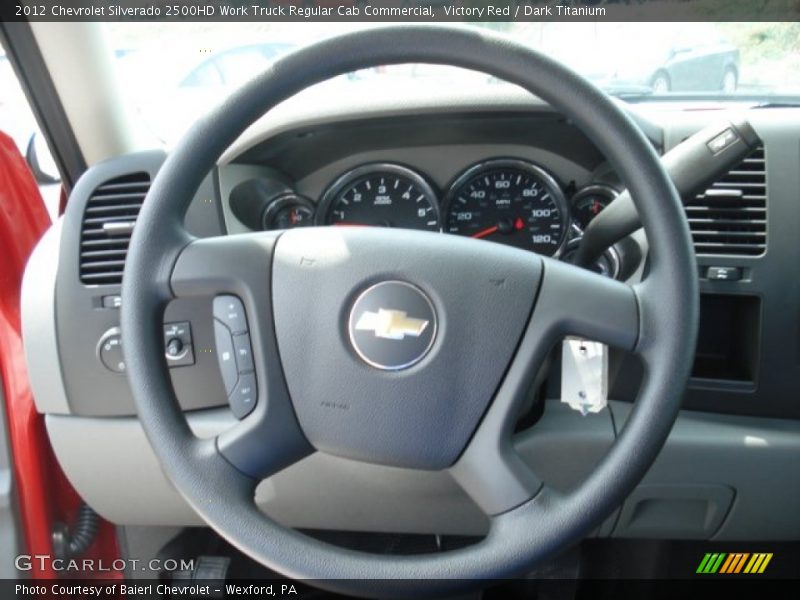  2012 Silverado 2500HD Work Truck Regular Cab Commercial Steering Wheel