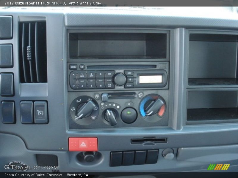 Arctic White / Gray 2012 Isuzu N Series Truck NPR HD