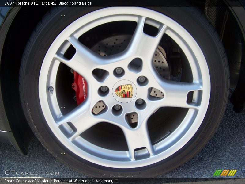 Black / Sand Beige 2007 Porsche 911 Targa 4S