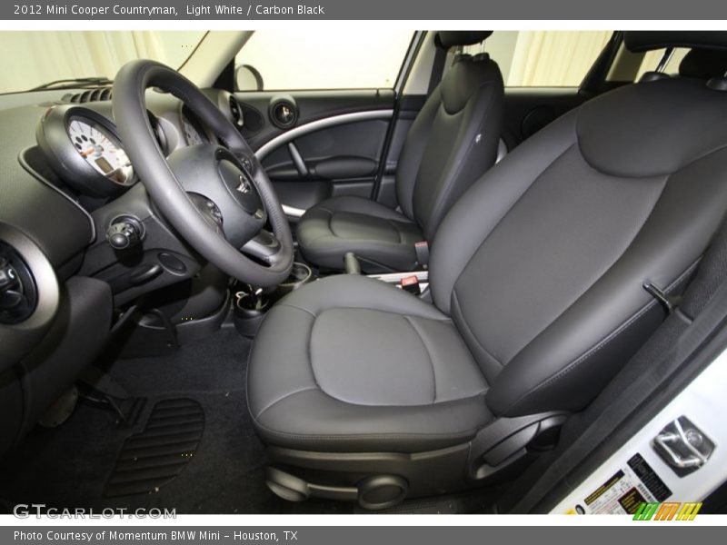 Light White / Carbon Black 2012 Mini Cooper Countryman