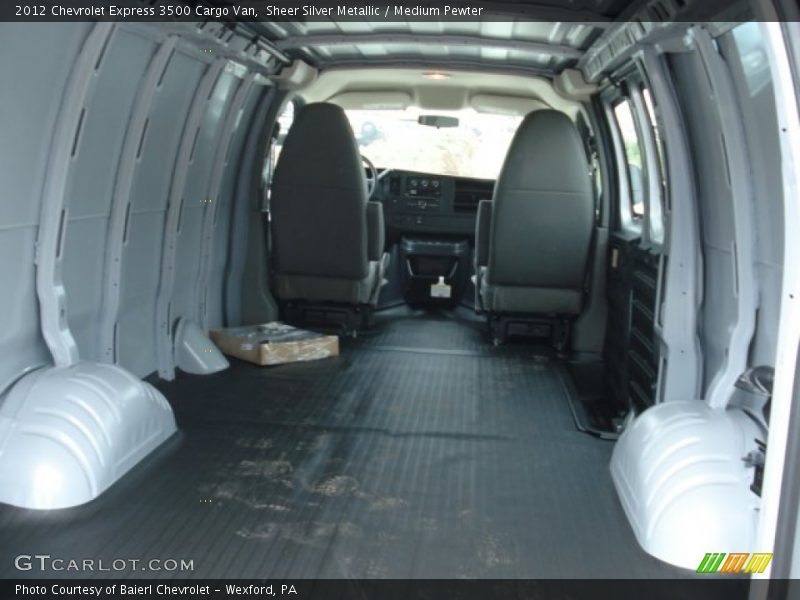 Sheer Silver Metallic / Medium Pewter 2012 Chevrolet Express 3500 Cargo Van