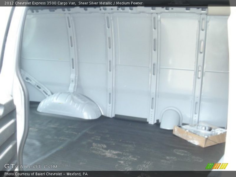 Sheer Silver Metallic / Medium Pewter 2012 Chevrolet Express 3500 Cargo Van