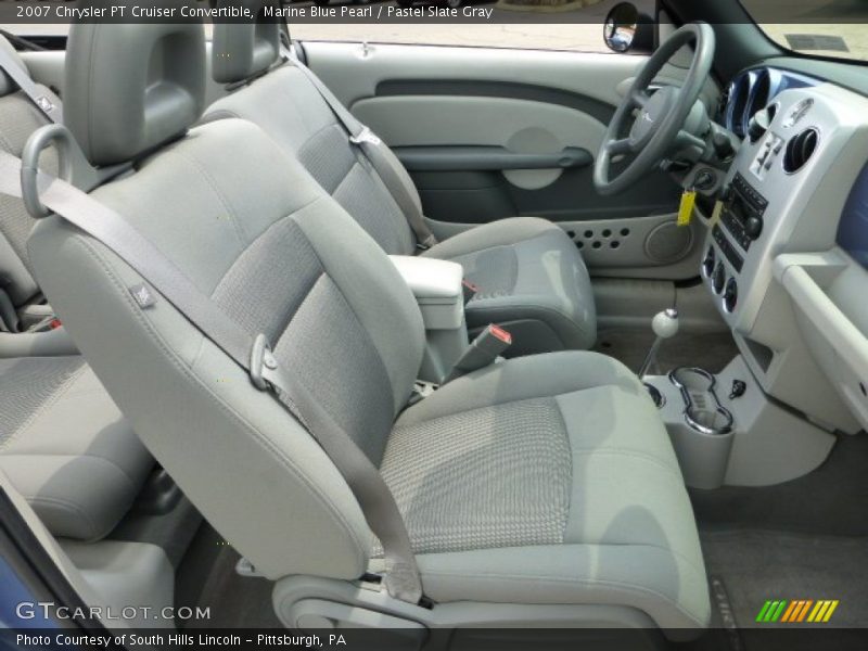 Marine Blue Pearl / Pastel Slate Gray 2007 Chrysler PT Cruiser Convertible