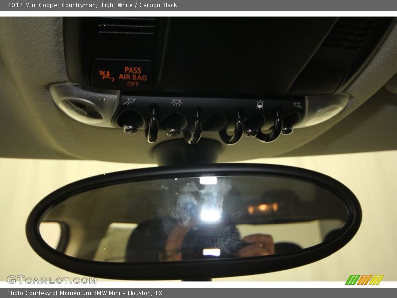 Light White / Carbon Black 2012 Mini Cooper Countryman