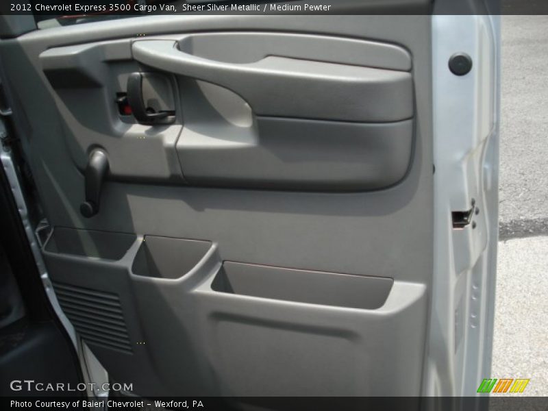 Sheer Silver Metallic / Medium Pewter 2012 Chevrolet Express 3500 Cargo Van