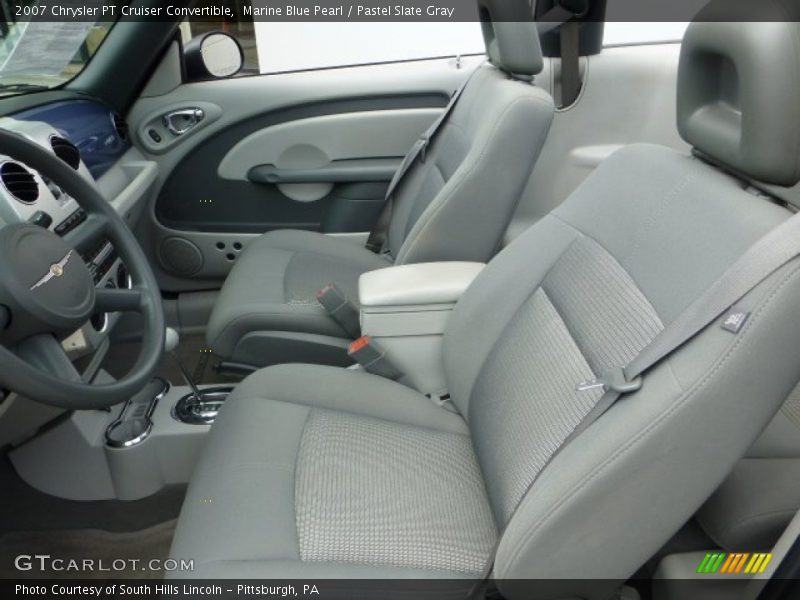 Marine Blue Pearl / Pastel Slate Gray 2007 Chrysler PT Cruiser Convertible