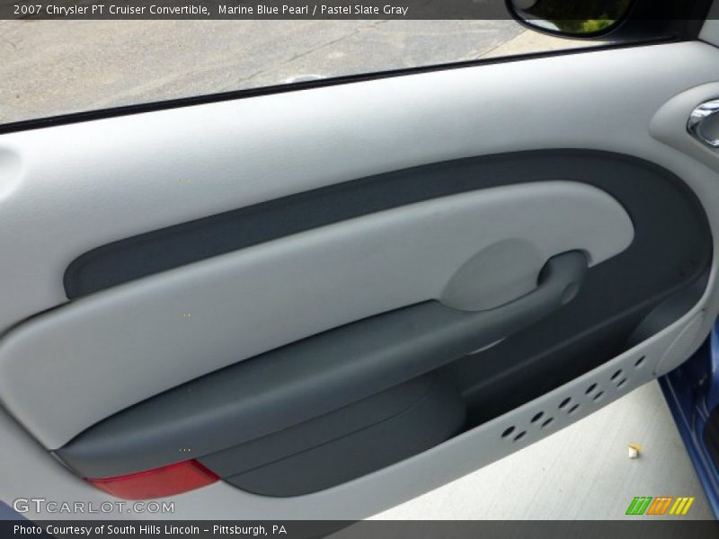 Marine Blue Pearl / Pastel Slate Gray 2007 Chrysler PT Cruiser Convertible