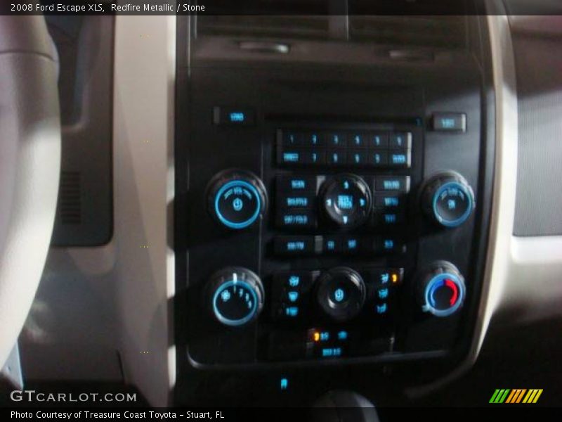 Redfire Metallic / Stone 2008 Ford Escape XLS