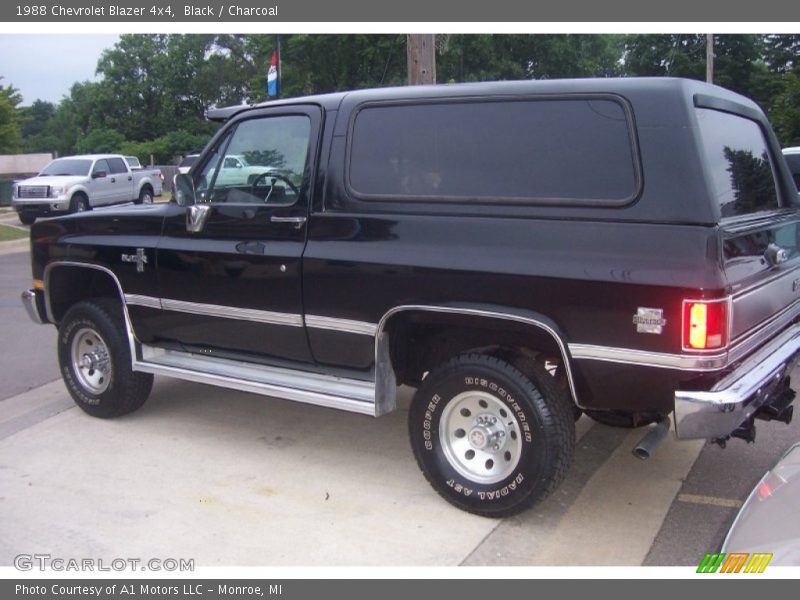 Black / Charcoal 1988 Chevrolet Blazer 4x4
