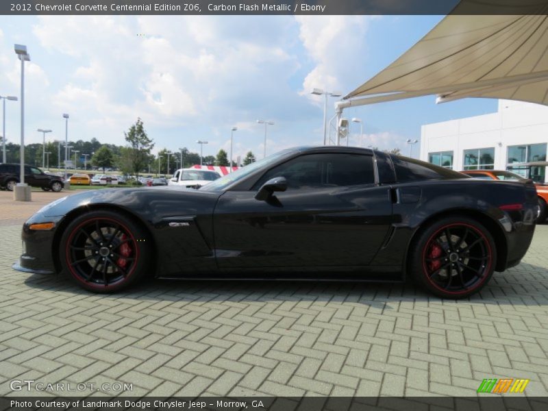  2012 Corvette Centennial Edition Z06 Carbon Flash Metallic