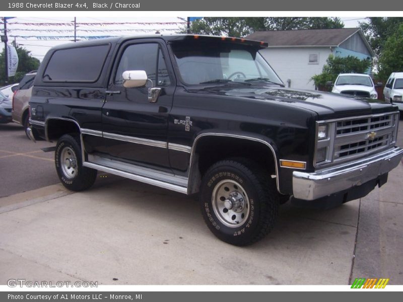 Black / Charcoal 1988 Chevrolet Blazer 4x4