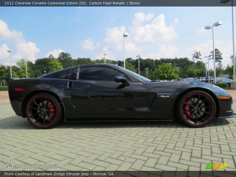  2012 Corvette Centennial Edition Z06 Carbon Flash Metallic
