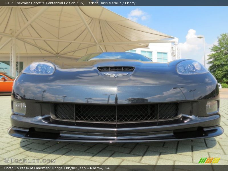 Carbon Flash Metallic / Ebony 2012 Chevrolet Corvette Centennial Edition Z06