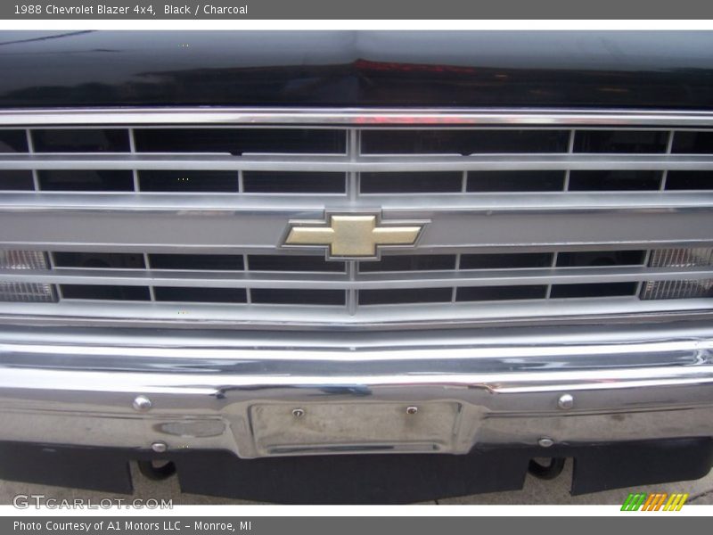 Black / Charcoal 1988 Chevrolet Blazer 4x4