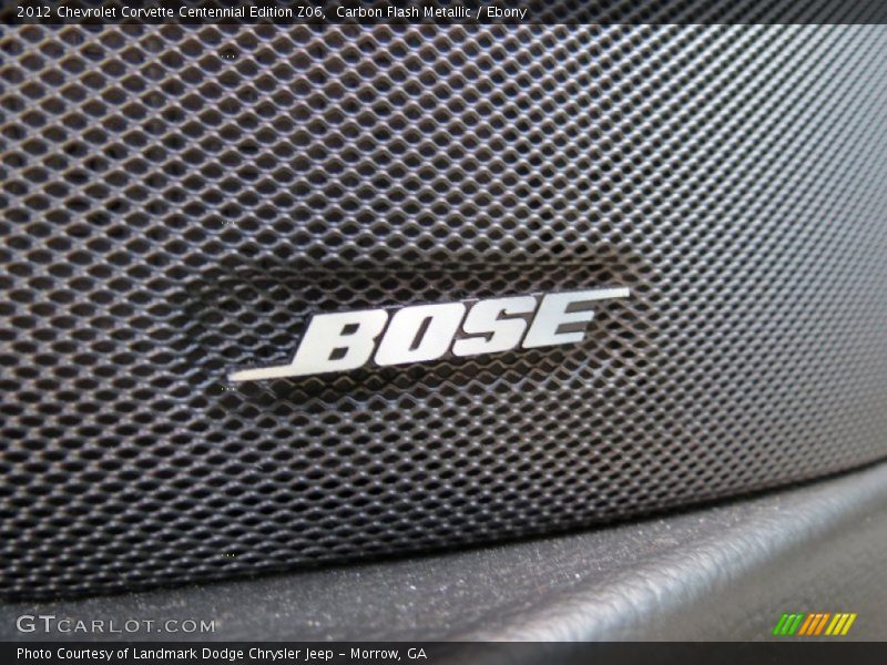 Audio System of 2012 Corvette Centennial Edition Z06