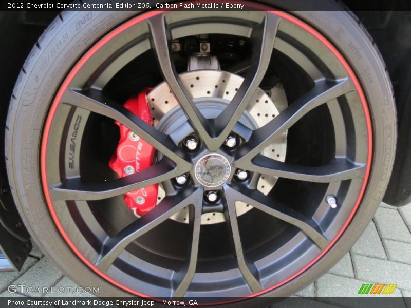  2012 Corvette Centennial Edition Z06 Wheel