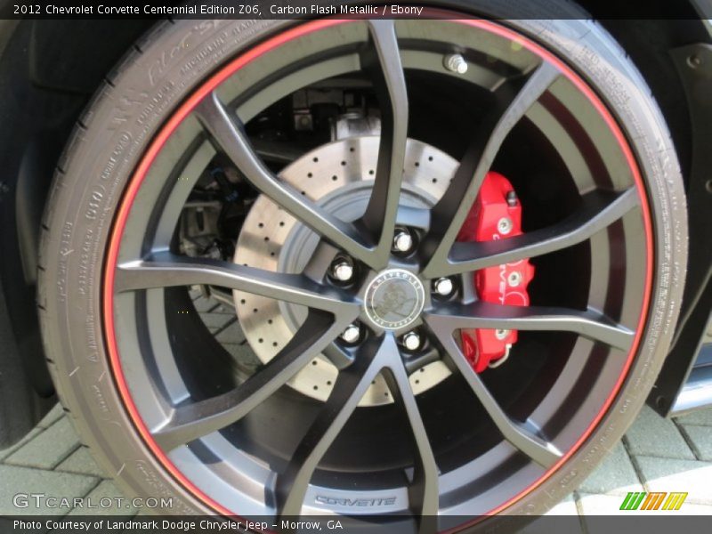  2012 Corvette Centennial Edition Z06 Wheel