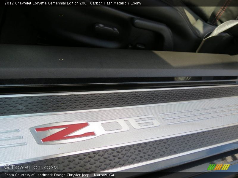 Z06 Doorsill - 2012 Chevrolet Corvette Centennial Edition Z06