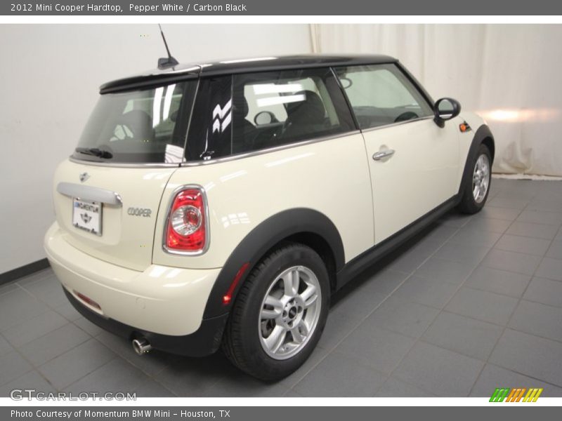 Pepper White / Carbon Black 2012 Mini Cooper Hardtop