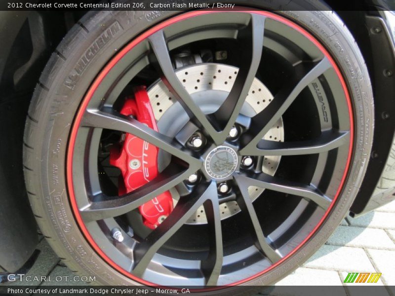  2012 Corvette Centennial Edition Z06 Wheel