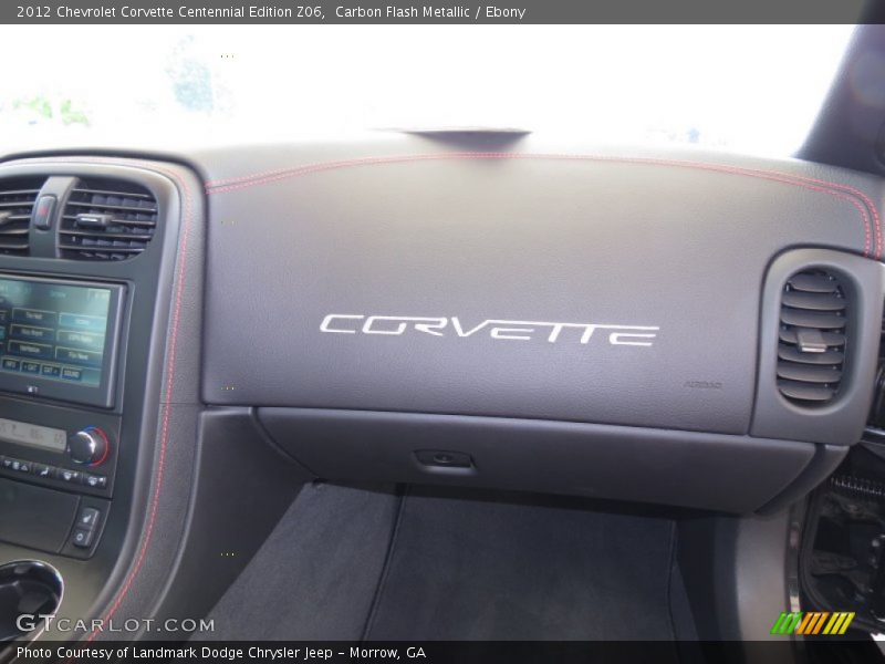 Dashboard of 2012 Corvette Centennial Edition Z06