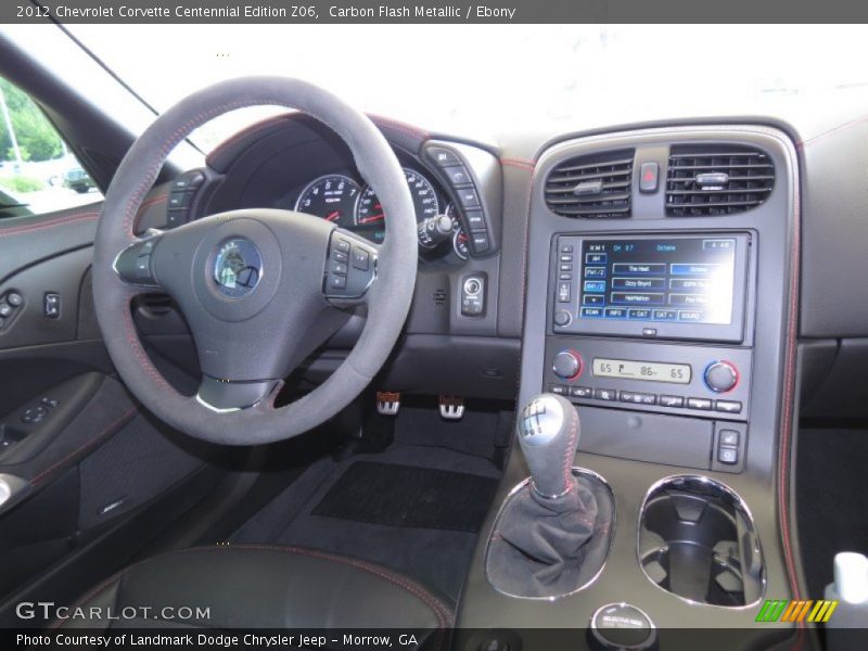 Dashboard of 2012 Corvette Centennial Edition Z06