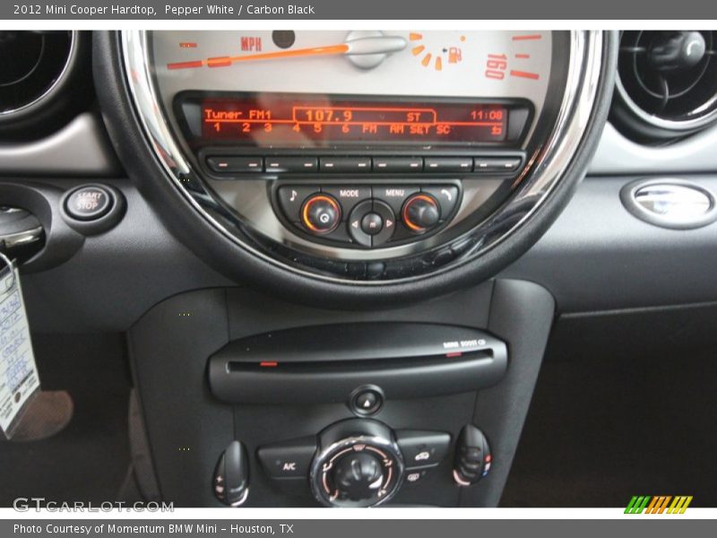 Pepper White / Carbon Black 2012 Mini Cooper Hardtop