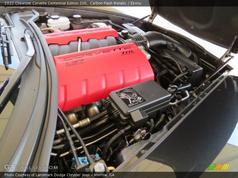  2012 Corvette Centennial Edition Z06 Engine - 7.0 Liter OHV 16-Valve LS7 V8