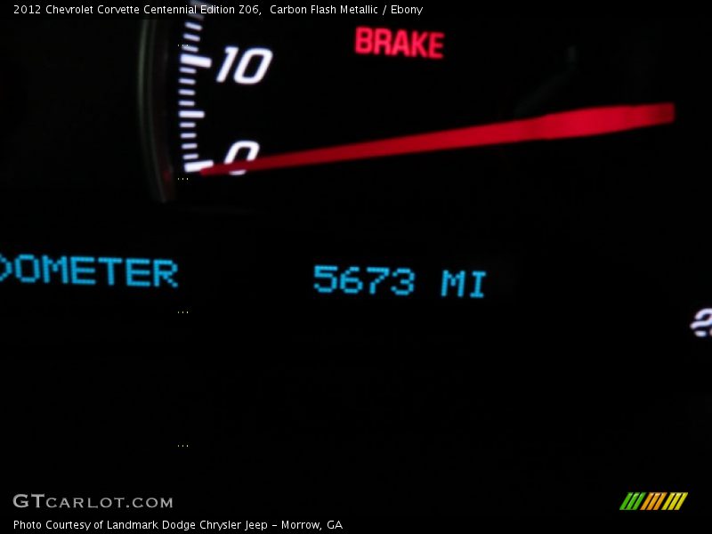 Carbon Flash Metallic / Ebony 2012 Chevrolet Corvette Centennial Edition Z06