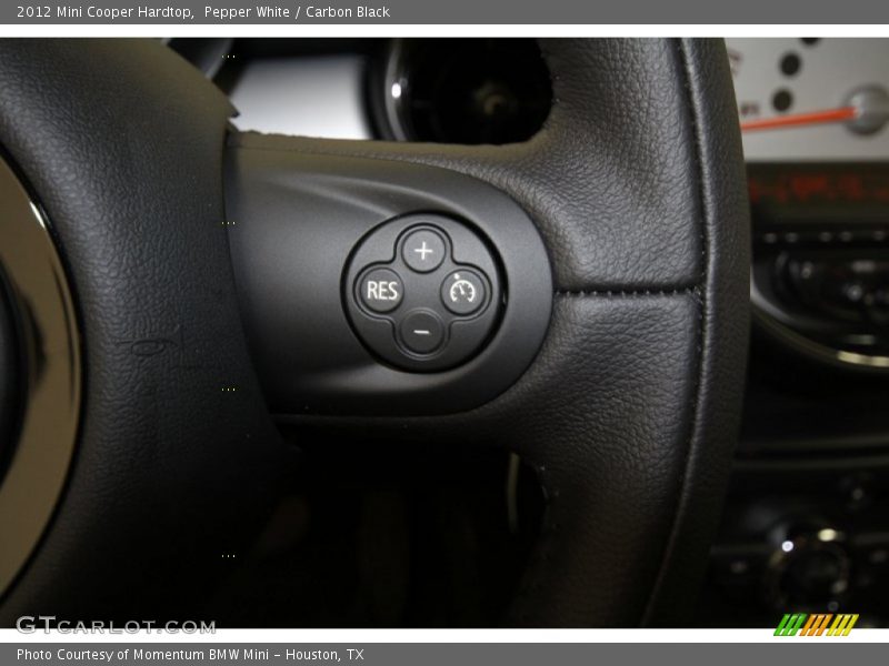 Pepper White / Carbon Black 2012 Mini Cooper Hardtop