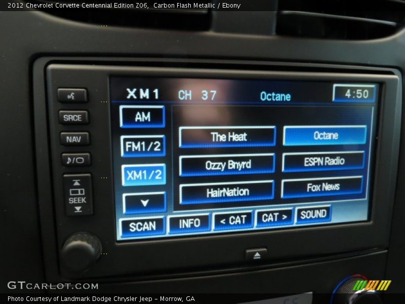 Carbon Flash Metallic / Ebony 2012 Chevrolet Corvette Centennial Edition Z06
