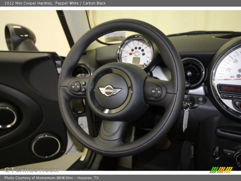 Pepper White / Carbon Black 2012 Mini Cooper Hardtop